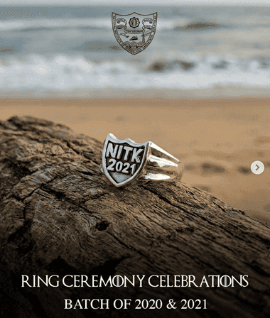 Ring Presentation Ceremony for 2020 and 2021 batches