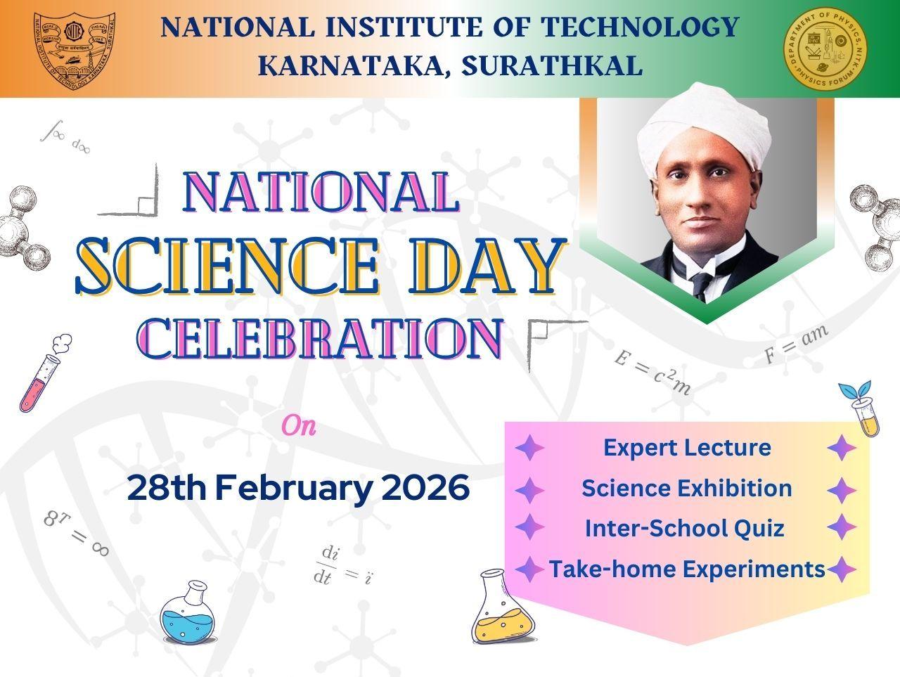 Support National Science Day at NITK